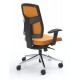 Čalouněná kancelářská židle RAYA 23 výškově stavitelné područky černé