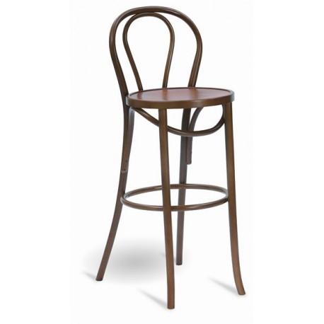 Dřevěná barová židle H-1840