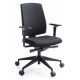 Černá kancelářská židle RAYA 23 výškově stavitelné područky černé
