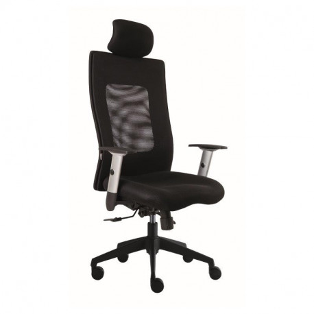 Kancelářská židle LEXA s podhlavníkem