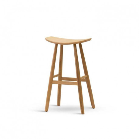 Dřevěná barová židle GURU