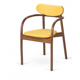 Dřevěná židle La Benda B-2961 čalouněná 