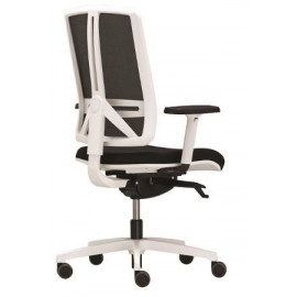 Kancelářská židle FLEXI FX 1104 plast bílý