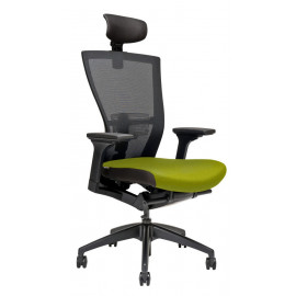Kancelářská židle MERENS BP s hlavovou opěrkou