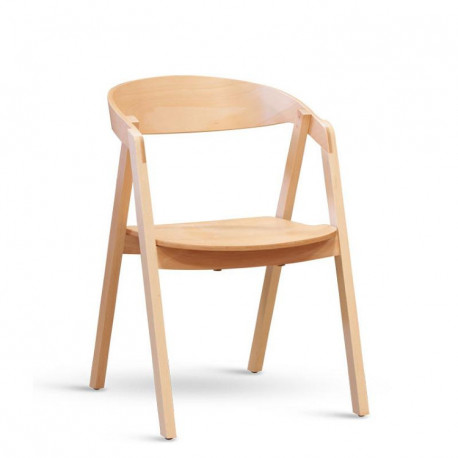 Dřevěná židle GURU /M sedák masiv