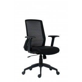 Kancelářská židle NOVELLO BLACK-BLACK