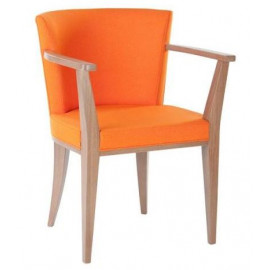 Čalouněná židle s područkami VENTURA B-0461