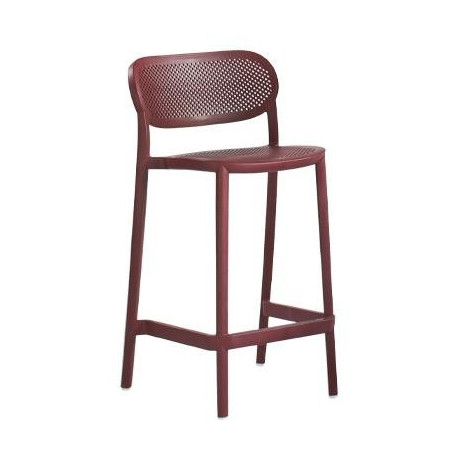 Barová židle NUTA stool - barva bordó - skladem 356.22
