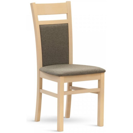 Dřevěná židle VITO čalouněná