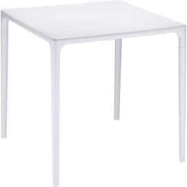 Plastový stůl MANGO bílý 