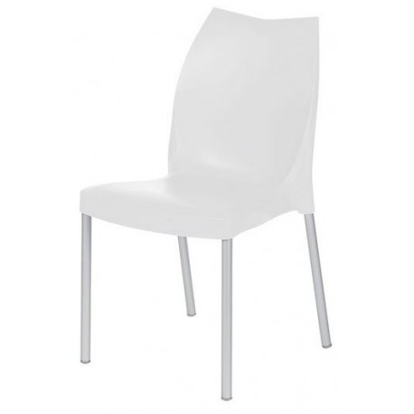 Plastová židle TULIP - bílá 4800